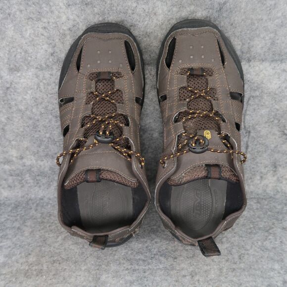 Teva Shoes Men 8 Sandal Fisherman Kitling Slip On Closed Toe Sport Comfort Brown main image 12